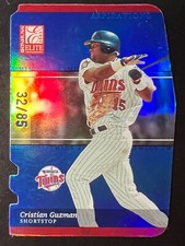 Donruss Elite Aspirations #38 2003 Cristian Guzmán #'d 32/85 gemelos
