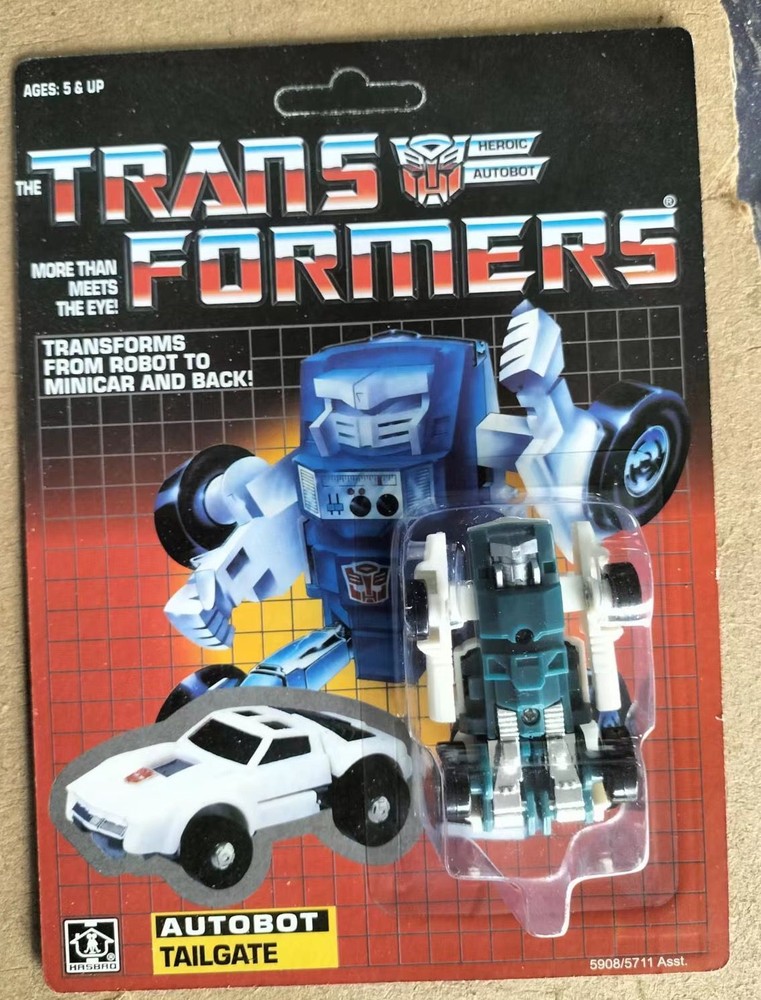 New arrival Transform G1 minibot autobot Tailgate reissue MISB