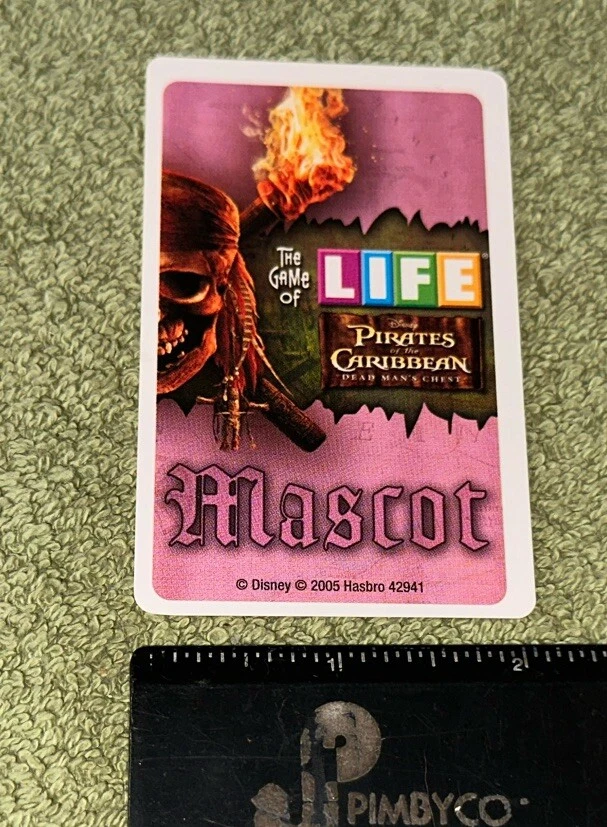 2005 Life Pirates Of The Caribbean Replacement Pieces - 8 Mascot Cards - Image 4 of 4