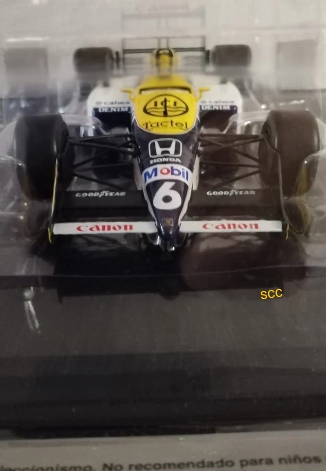 WILLAMS FW 11B NELSON PIQUET (1987), FORMULA 1 , ALTAYA DIECAST, 1:24 NEW - Image 3 of 4