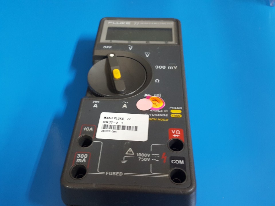 Fluke FLUKE77 Series II Multimeter, AsIs (7721) eBay