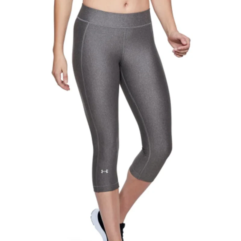 Under Armour Women's Heat Gear Capri Leggings Dark Gray Size XS NWT