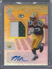 MARQUEZ VALDES SCANTLING 2018 PANINI PHOENIX GOLD RPA PATCH AUTO RC #D 31/75