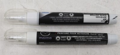 NEW OEM Mazda Touch Up Paint Pen Brilliant Black Paint Code A3F