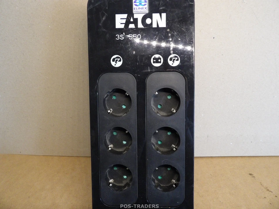 EATON 3S 550 DIN 550VA/330W 6AC outlets Mini Tower PDU 6-SLOTS - 9400-43008-00P - Image 2 of 4