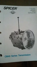 Spicer Dana CM40 Series Transmission T210-CM40 Parts List