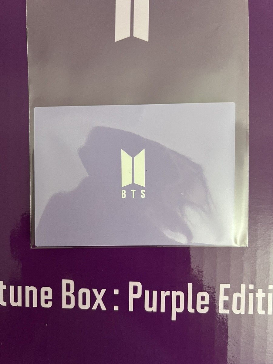 BTS Official Fortune Box Purple Box Lucky Box Group PC | eBay