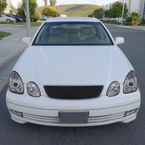 For 1998-2005 Lexus GS300 GS400 GS430 Chrome Projector Headlights LED DRL Halo - Picture 5 of 5