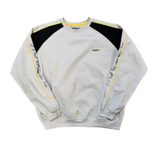 Reebok Vintage Y2K Reebok 90S Casual Grey Crewneck Polyester Size L