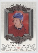 2003-04 Upper Deck Classic Portraits Mike Komisarek #53 0a4