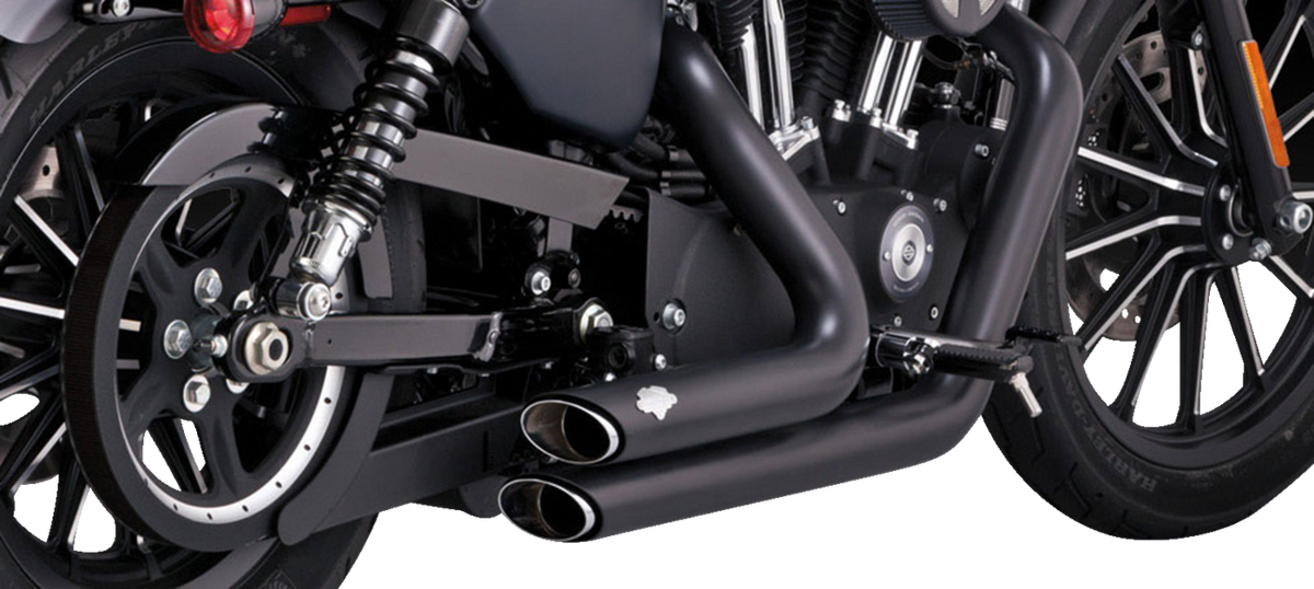 Vance & Hines Shortshots Staggered Exhaust for 2014-2022 Harley