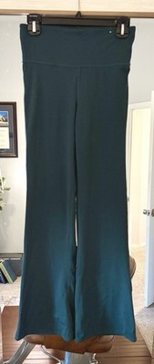 Gap GapFit Sky High Studio Flare Leggings in Teal Blue Grern size Small