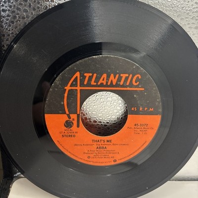 Abba ~ Dancing Queen/ That's Me ~ Atlantic VG+ 45 RPM Record