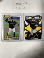 Topps 2026 Perennial All-Stars & Base Paul Skenes Pirates 2-Card Lot