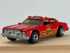 Vintage 1977 Hot Wheels Fire Chief Dodge LTD Excellent Condition Diecast