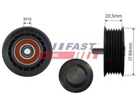 Fast Umlenk-/FüHrungsrolle, Keilrippenriemen FT44588 FüR Alfa Romeo