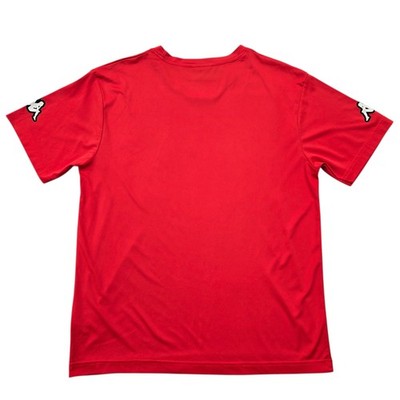 Kappa Herren T-Shirt rot Omini Logo Large Kappa4Football