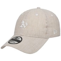 New Era 9Twenty Seersucker Athletics Cap Basecap Baseballcap Mlb Curved Brim