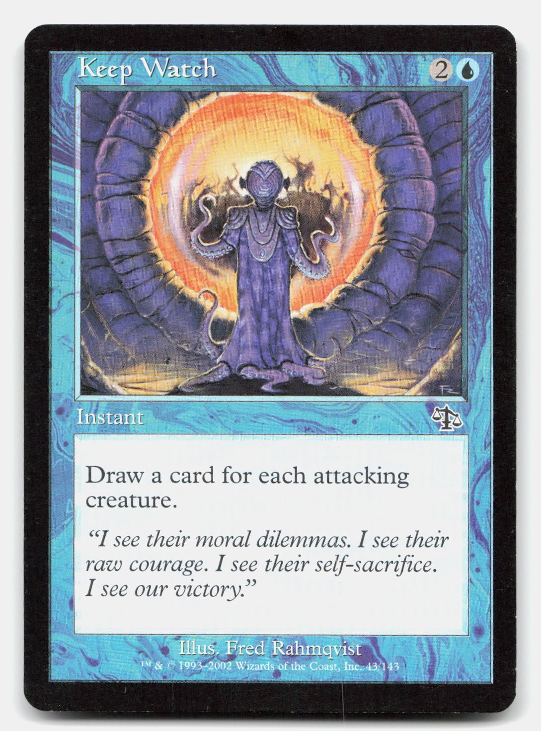 Keep Watch 43 Common Judgment Magic: The Gathering Near Mint
