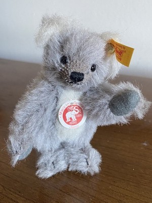 Steiff Teddy Bear - 039416 Miniature Alpaca Jtd Koala Bear 4” W