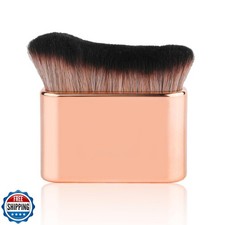 Self Tanning Brush for Face and Body Makeup - Foundation Tan Applicator Rose