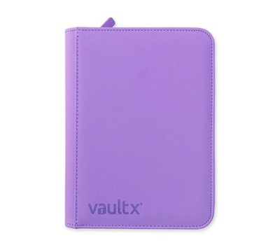 Just Purple Vault X Just 4-Pocket Exo-Tec Zip Binder 160 Cards- BRAND NEW IN BOX