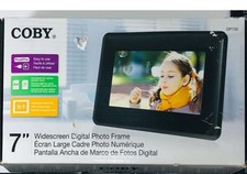 Coby DP730 7" Digital Picture Frame. SD Memory Card Comparable.  not Included 