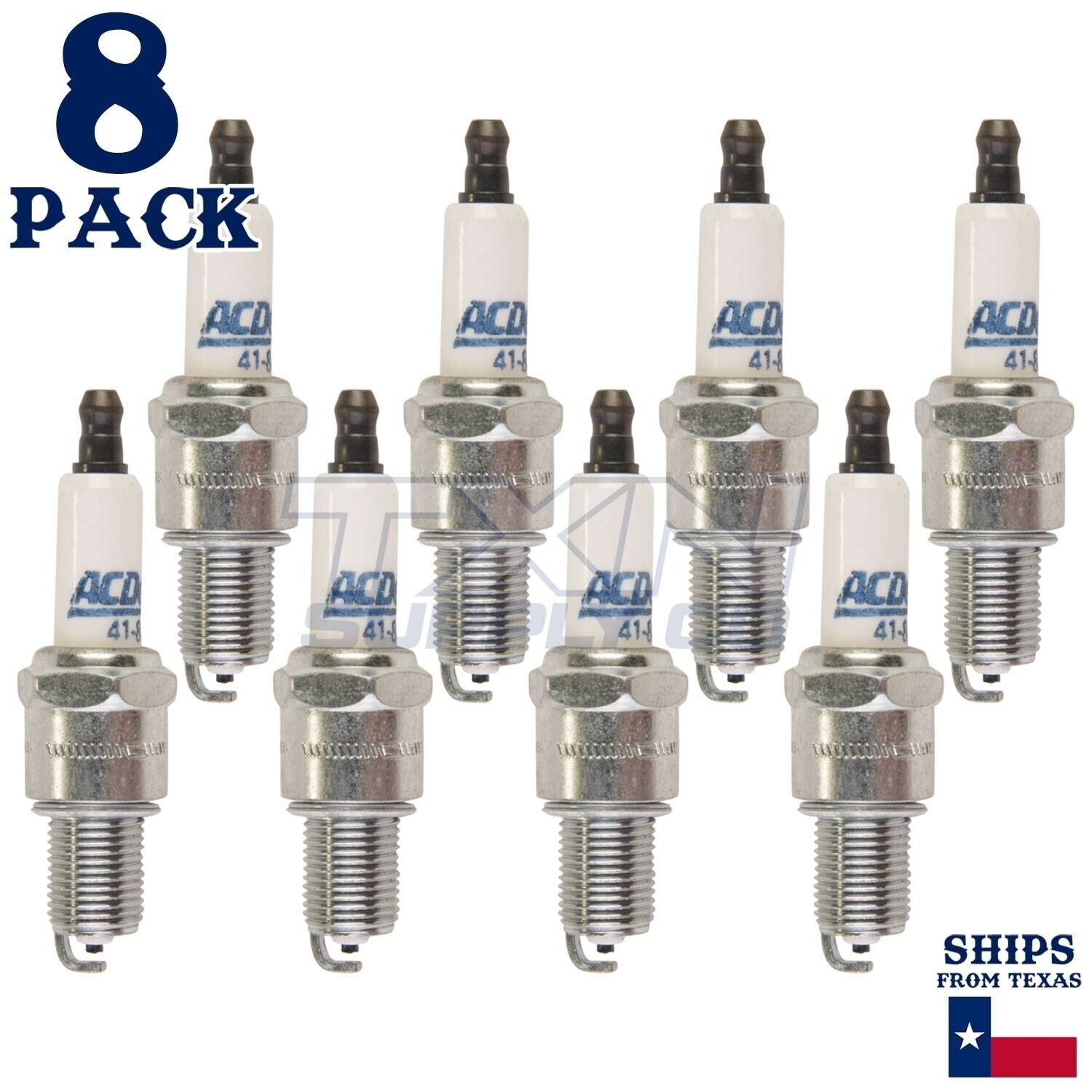 8 Pack ACDelco Double Platinum Spark Plugs 1968 for Cadillac Eldorado 7.7L