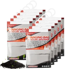 Vacplus Hanging Moisture Absorbers Closet Dehumidifier Bags Humidity Packs Desic