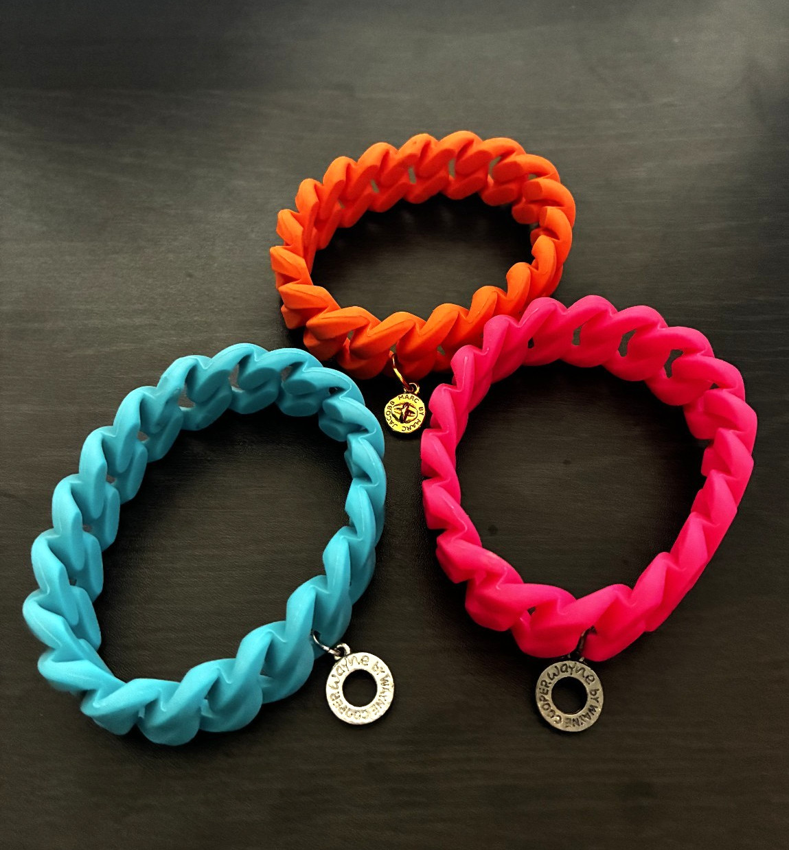 Wayne by Wayne Orange Expandable Link Bracelet wi… - image 8