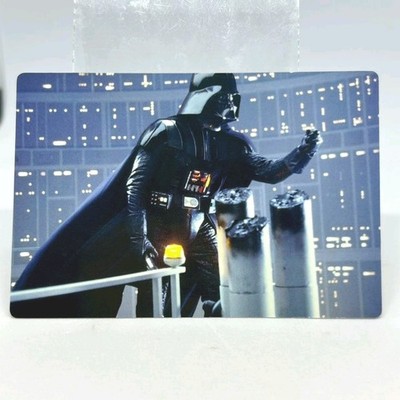 Star Wars Black Shrimp Chips Bonus Capture Card ''Darth Vader'' Japan Limited