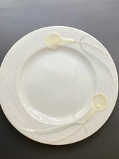 Mikasa LDB12 SERENADE YELLOW Salad Plate Helena Uglow Calla Lily
