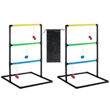 Ladder Ball  Golf Tossing Games Set, Ladder Toss Game with Balls for Backyar...