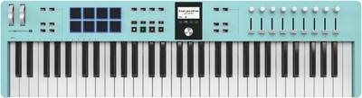 Arturia KeyLab Essential mk3 61-key Keyboard Controller - Aquamarine