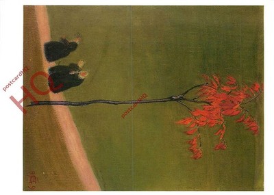 Ansichtskarte:;Cuno Amiet, der kleine Kirschbaum