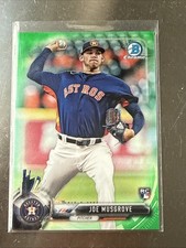 2017 Bowman Chrome Joe Musgrove RC Green 66/99