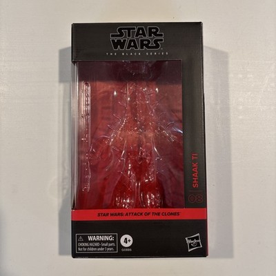 Star Wars Black Series Attack of the Clones Shaak Ti BOX ONLY