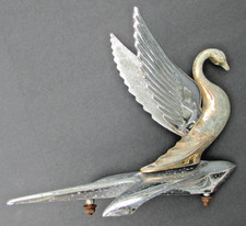 Vintage Original 1951 Ford Victoria Hood Ornament 1a-16851 Flying Swan C61