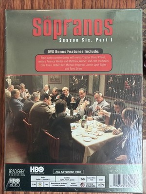 The Sopranos - Season 6, Part 1 (DVD, 2006, 4-Disc Set) for sale