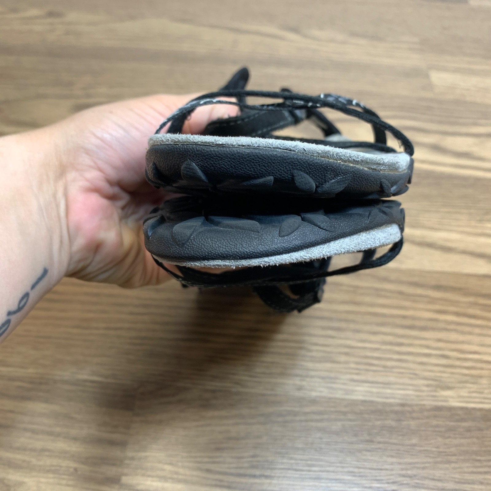 Merrell Sandali Donna Taglia 8 Terran Lattice Nero Passeggio Sport J22234