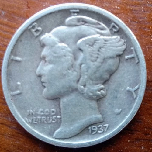 1937 mercury dime