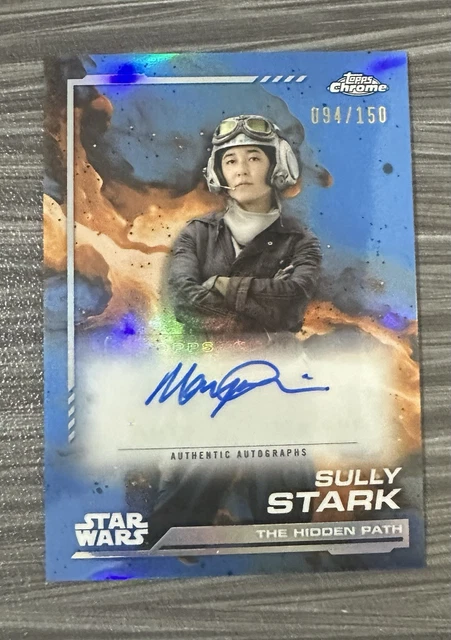 2024 Bowman Chrome Maya Erskine Sully Stark /150 Blue Auto