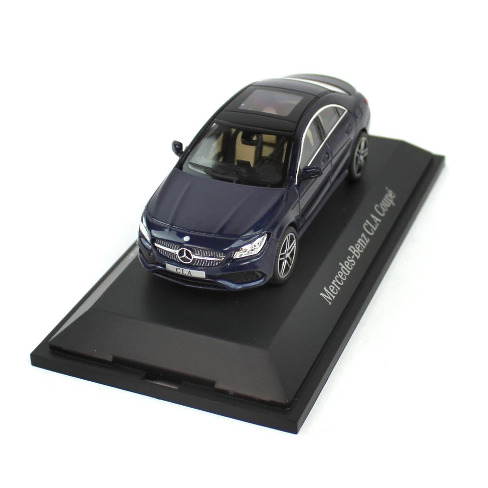 Mercedes-Benz Modellauto 1:43 PKW CLA C117 Coupe blau B66960387 - Bild 3 von 4