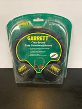 Garrett Clearsound Easy Stow Metal Detector Headphones PN 1612700 New in Package