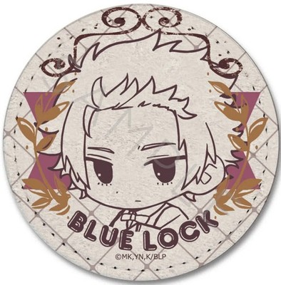 Bluelock Sae Itoshi Leather Badge Round TV Anime Collectible Badge