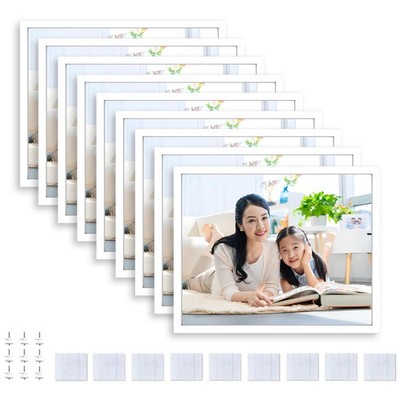 Happy Reunion 8x10 Picture Tiles | Mix Tiles Picture Frames Stick on Wall | P...