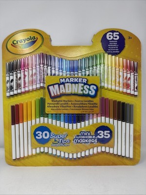 Crayola Marker Madness 65 waschbare Marker