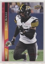 2021 Upper Deck CFL Red /165 Jumal Rolle #194 0kr6