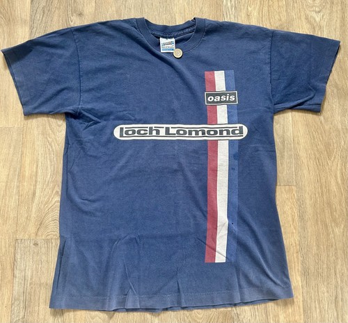 Camiseta De Colección Original Oasis 1996 Loch Lomond Pantalla Estrellas Tour Camisa