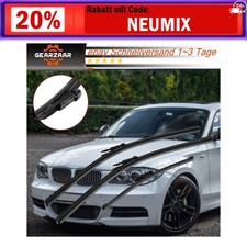 Gearzaar Scheibenwischer SET VORNE + HINTEN für BMW 1er (E81) (E87) - NEU